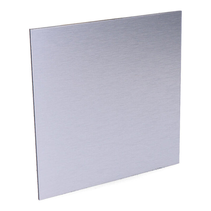 Tapa 175 X 175mm Color Gris Aluminio Cepillado Para Extractor 08413 Ø10cm Edm