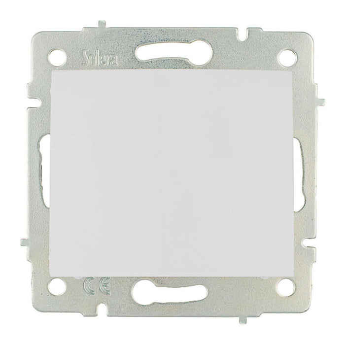 Tapa Ciega De Empotrar Blanco Serie Europa Solera Erp75