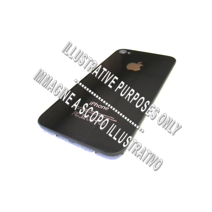 Tapa Posterior Para Iphone 4s Negro