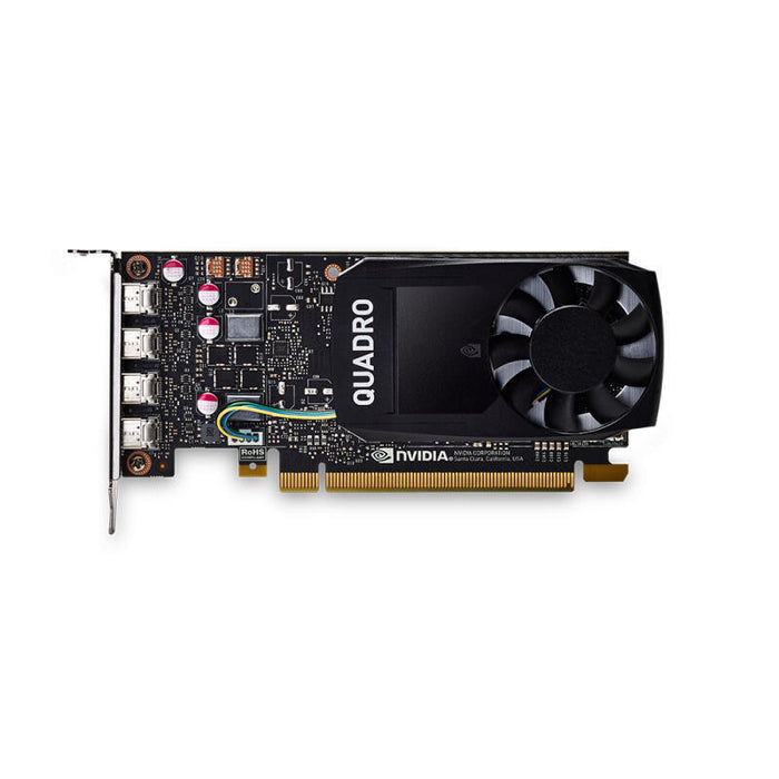 Tarjeta Gráfica Pny Quadro P1000 V2 4gb Mdp Lp Bulk Gddr5,4*Mdp, 1s