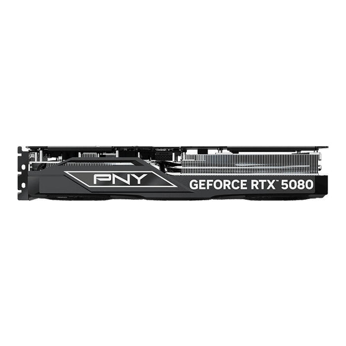 Tarjeta Grafica  Vga Pny Geforce Rtx 5080 Oc 16gb Ddr7 3xdp 1xhdmi Reloj 2300mhz Cuda 10752 256bit 360w