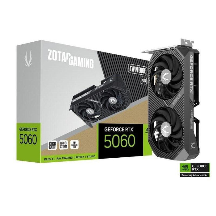 Tarjeta Grafica Zotac Gaming Geforce Rtx 5060 8gb Twin Edge Gddr7 Zt-B50600e2-10m