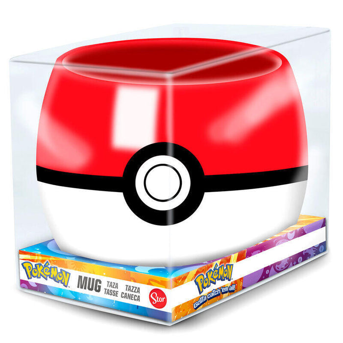 Taza 3d Pokeball Pokemon