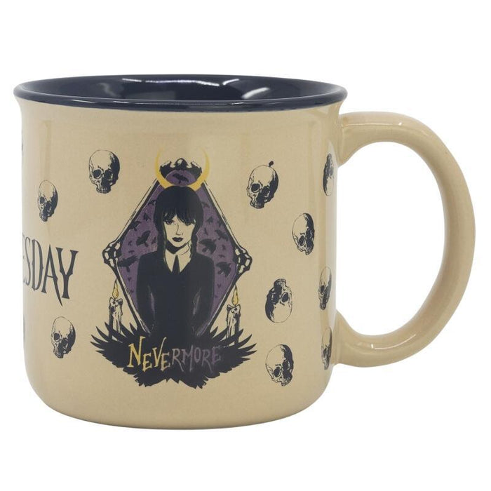 Taza Ceramica 400ml Caja R. Wednesday