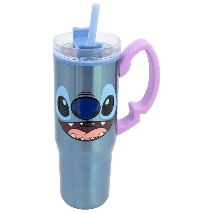 Taza Cool Easy Doble Pared Xl Y Asa Character 770 Ml Stitch Aloha
