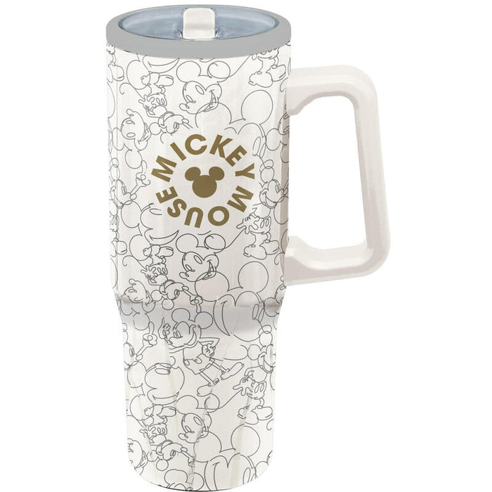 Taza Cool Sipper Xl Acero Inoxidable 905 Ml Mickey Mouse Signature