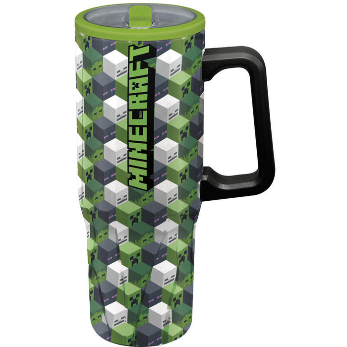 Taza Cool Sipper Xl Acero Inoxidable 905 Ml Minecraft Iconicmono