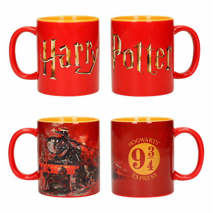 Taza Hp Logo Hogwarts Express Set 2 Tazas Harry Potter