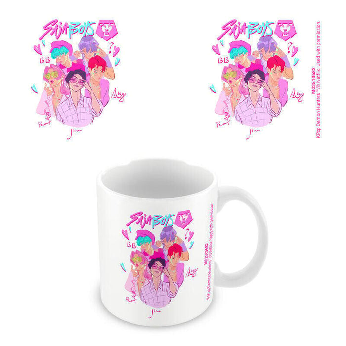 Taza Saja Boys Graphic Kpop Demon Hunters 325ml