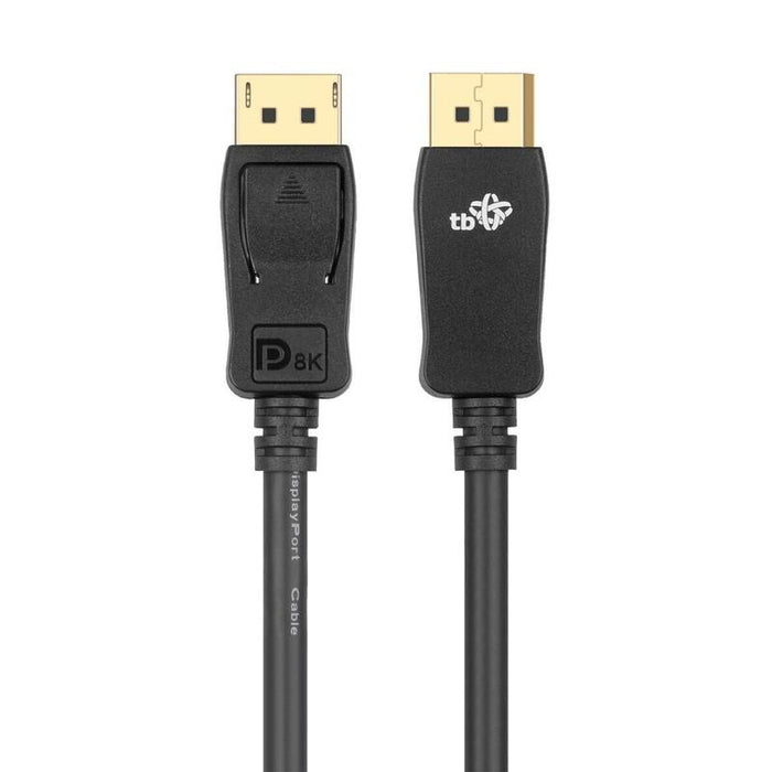 Tb Cable Displayport 1.8 M. Negro M/M V 1.4