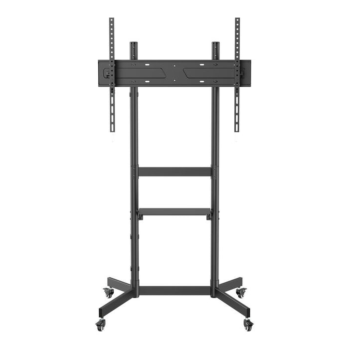 Techly Floor Stand With Shelf For 55-100in Lcd Led Plasma Tvs