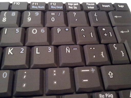 Teclado Para Portátil Acer One 9J.N9482.00S Aezg5P00010 Aezg5P00110 Mp-08B46E0 9J.N9482.E0S Nsk-Aje0S Pk1306F01L0