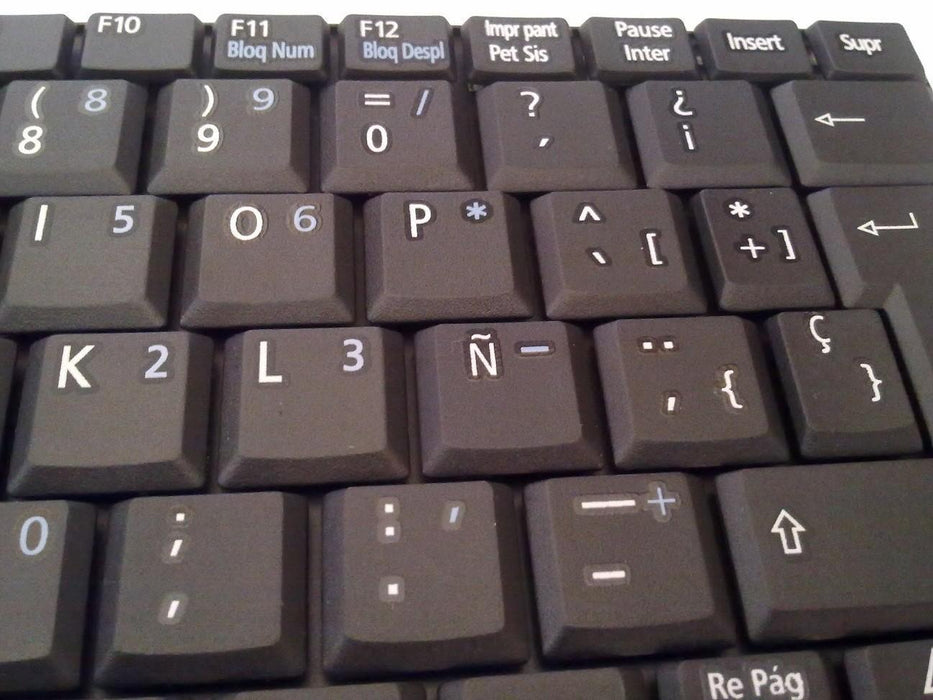Teclado Para Portátil Acer One 9J.N9482.00S Aezg5P00010 Aezg5P00110 Mp-08B46E0 9J.N9482.E0S Nsk-Aje0S Pk1306F01L0
