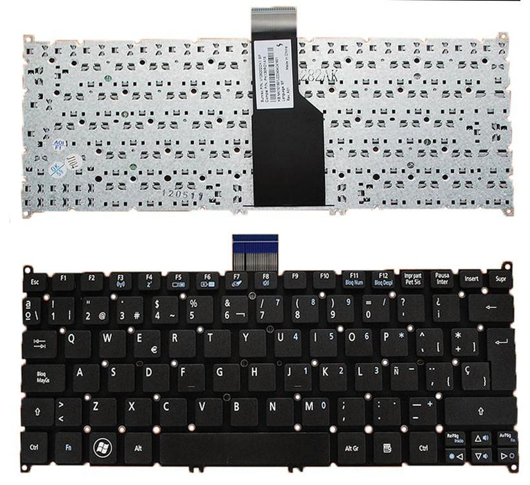Teclado Para Portátil Acer Aspire S3 S5 V5-121 One 756 Travelmate B1