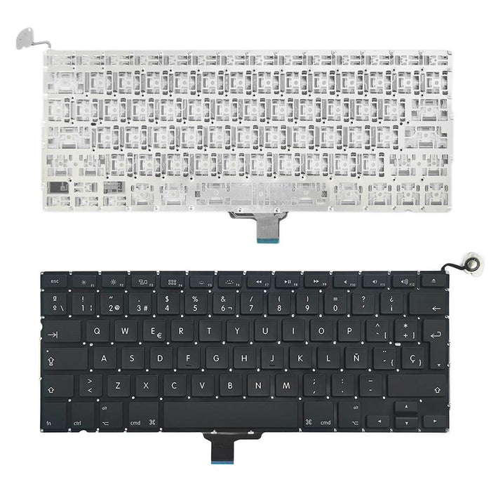 Teclado Para Portátil Apple Macbook Pro 13" A1278 Mb467 Mb467 Mc374