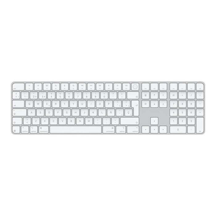 Teclado Apple Magic Keyboard Inalambrico Touch Id + Numerico Reacondicionado
