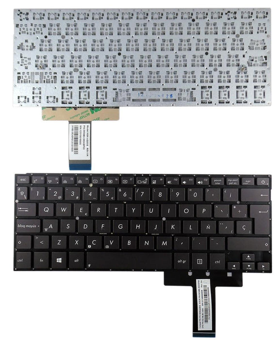 Teclado Para Portátil Asus Ux31 Ux31A Ux31E Ux31Ki Ux31La Ux32 Ux32A Ux32E Ux32Vd