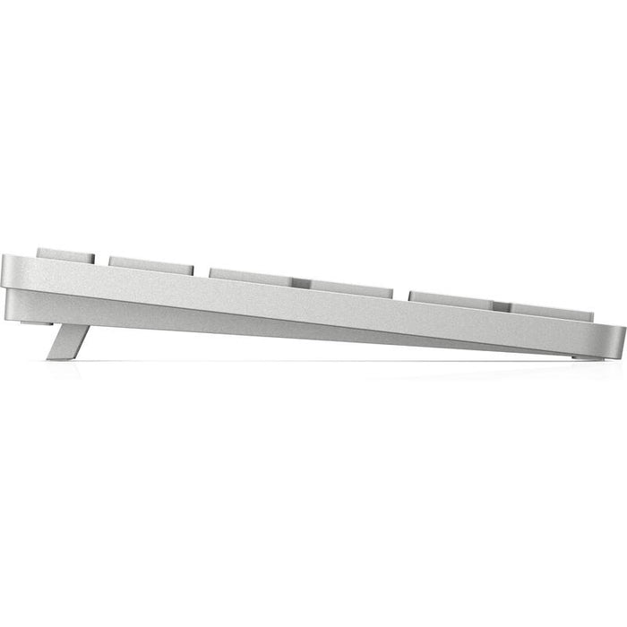 Teclado Español Inalámbrico Programable Hp 970 Blanco