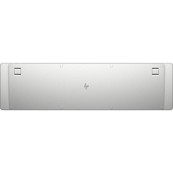 Teclado Español Inalámbrico Programable Hp 970 Blanco