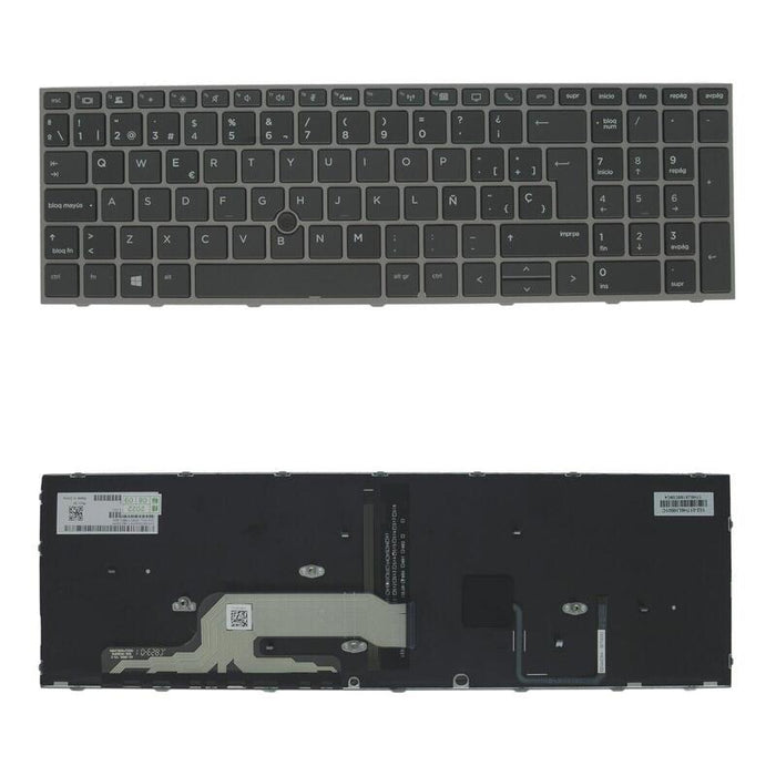 Teclado Español Para Portátil Hp Zbook 15/17 G5 G6 Retroiluminado Nuevo 1 Año De Garantia