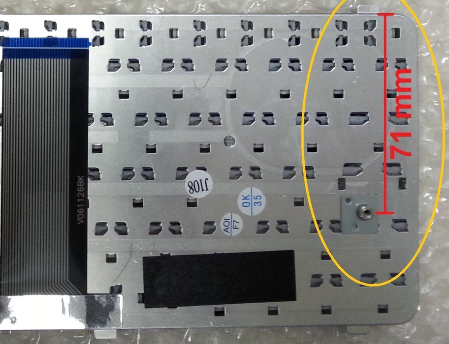 Teclado Para Portátil Hp Compaq 510 511 515 516 610 615 537583-071