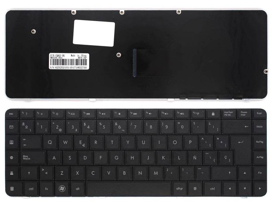 Teclado Para Portátil Hp Cq62 Cq56 Negro