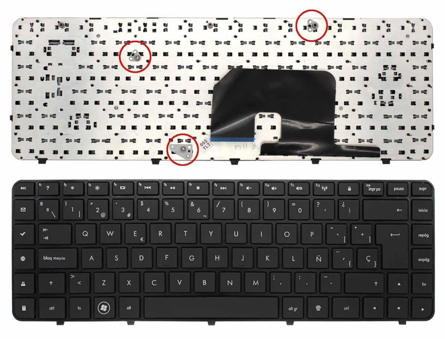 Teclado Para Portátil Hp Pavilion Dv6-3000 Dv6-3100 Dv6-3200 Series