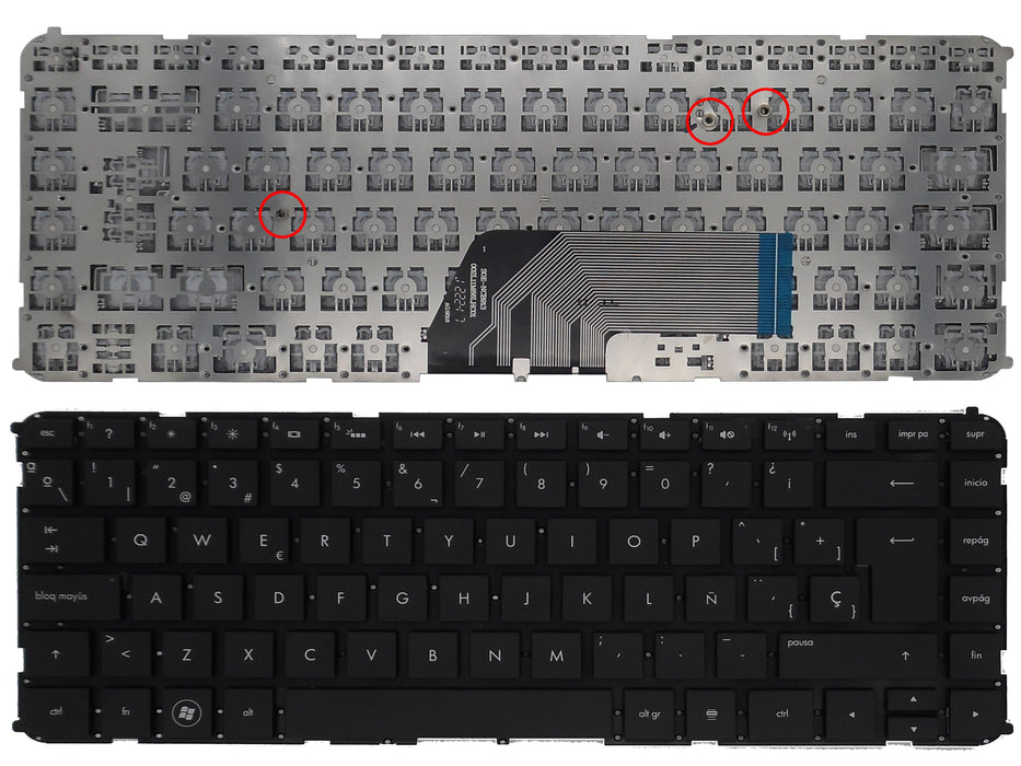 Teclado Para Portátil Hp Envy M4-1000 0120071