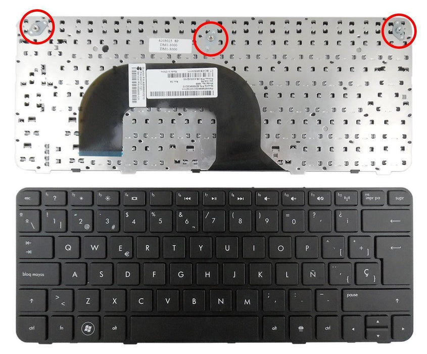 Teclado Para Portátil Hp Pavilion Dm1-3000 Dm1Z-3000 Dm1Z-3200 Dm1Z-4000