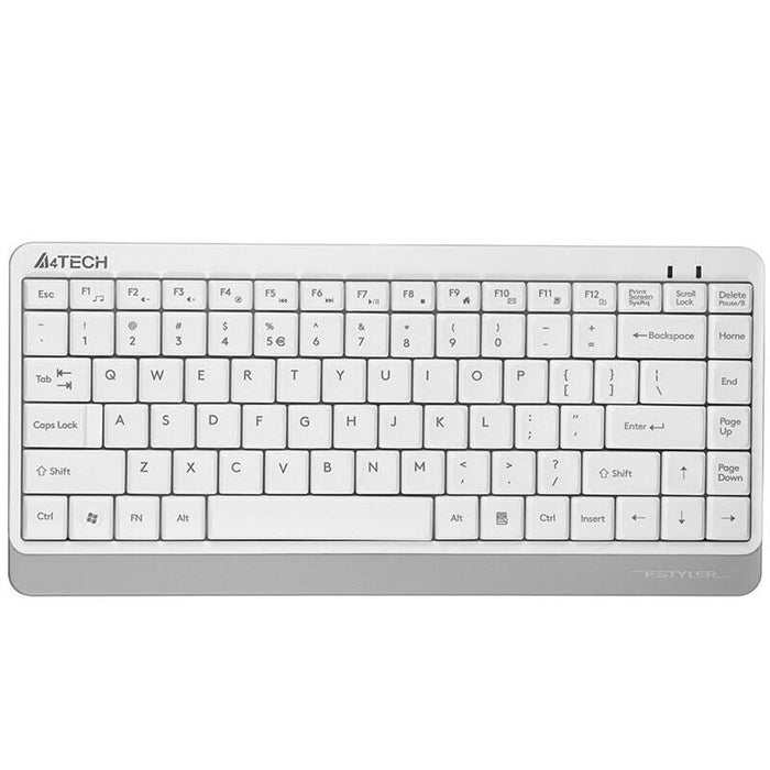 Teclado Ingles A4tech Fstyler Fk11 Blanco A4tkla47119