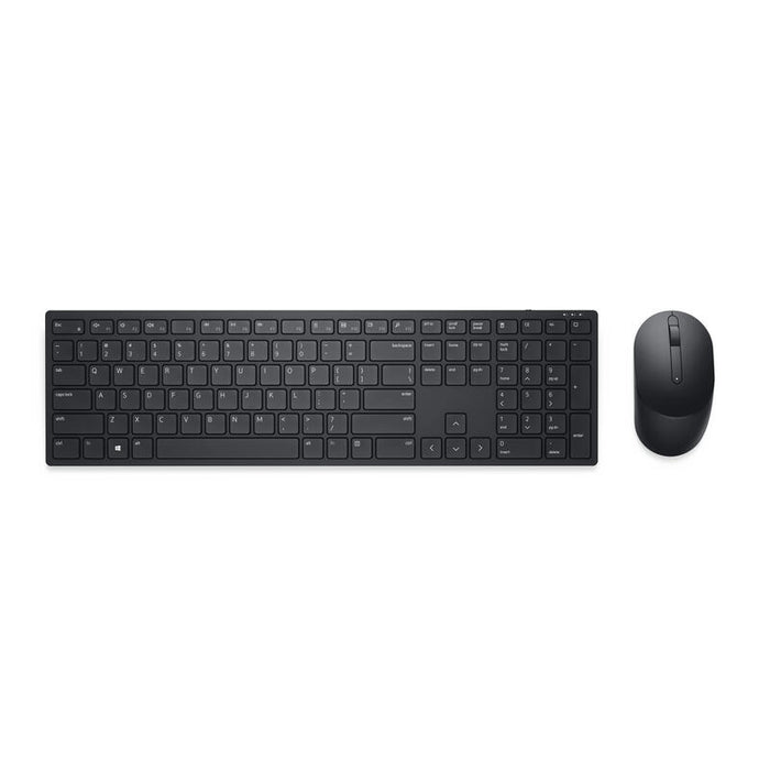 Teclado Inglés + Ratón Dell Km5221w Rf Inalámbrico Qwerty Reino Unido Negro