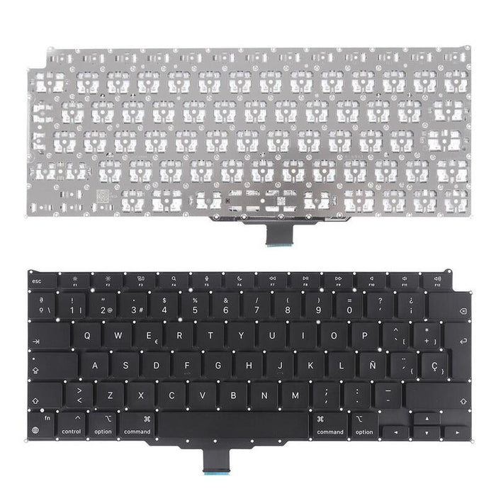 Teclado Iphone A2337 Retroiluminado Teclado,Apple Macbook Pro A2337 Negro (Sin Retroiluminación)