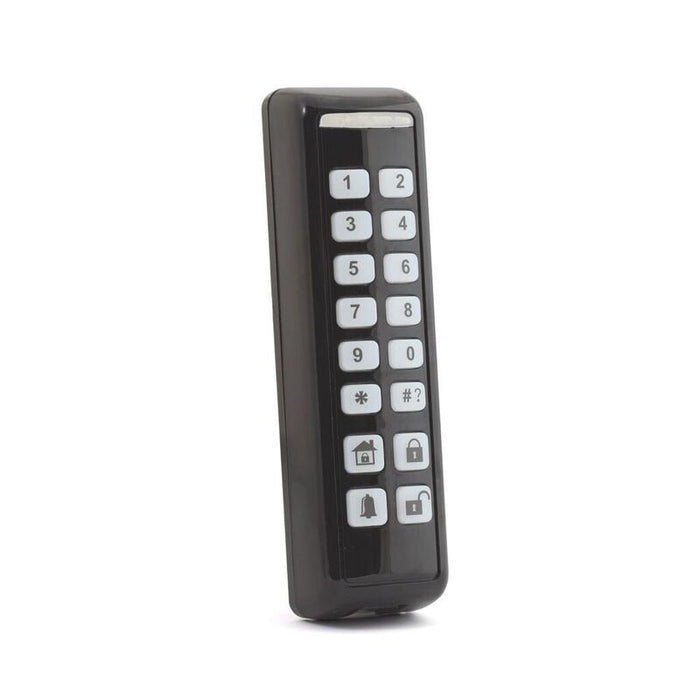 Teclado Led Slim Vía Radio Bidireccional Grado 2 Exterior Ip65. Con Lector De Llaves De Proximidad 13,56mhz Risco