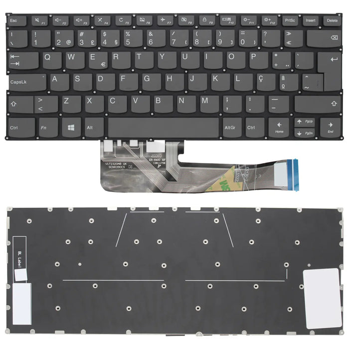 Teclado Para Portátil Lenovo Yoga 730-13Ikb 730-13Iwl Series Sn20Q40620 En Portugués