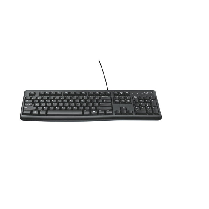 Teclado Logitech K120 Inglés Eeuu Usb Qwerty Negro