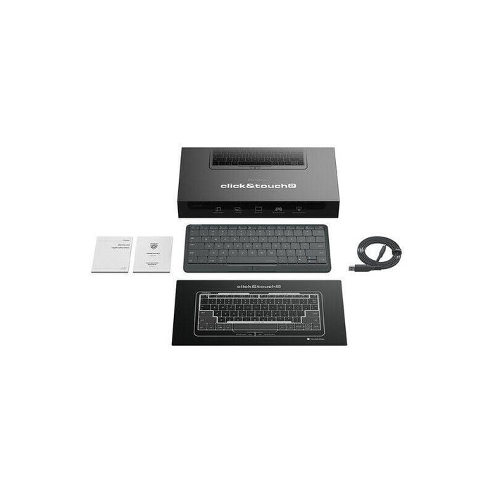 Teclado Mac W Prestigio-Clevetura Wireless Click Touch 2 2botones Comp Macos 10.11 Ipados 13.1 Android 6 W7