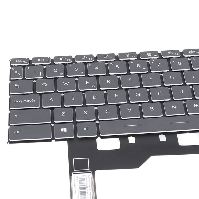 Teclado Retroiluminado Para Portátil Msi Stealth 15M Gs66 Stealth Ge66 Raider Negro