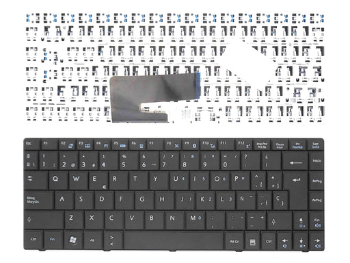 Teclado Para Portátil Msi X340 Ms-6837D V103522Ak1 S1N-1Ees2C1-Sa0