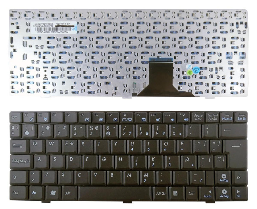 Teclado Para Portátil Asus Eee Pc 1000 1000H 1000Ha 1002Ha