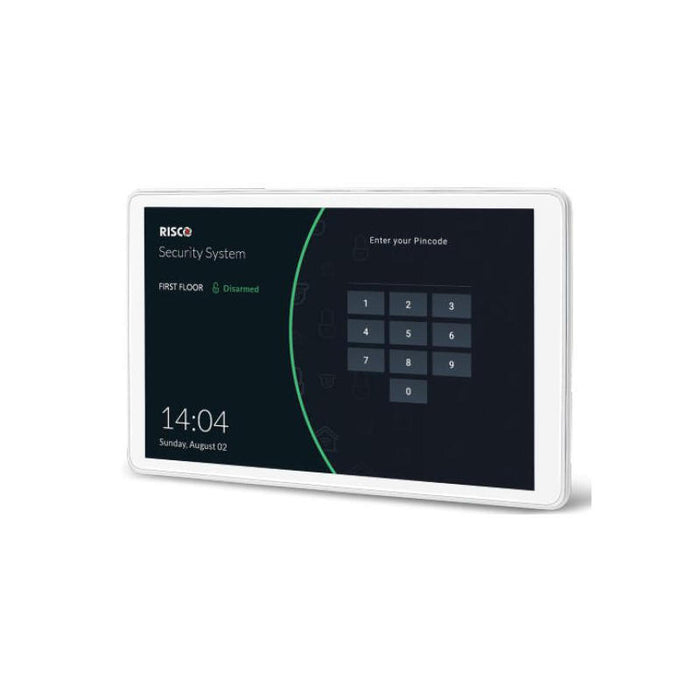 Teclado Pantalla Táctil 8" Ips Riscontrol Para Lightsys+ Con Lector De Proximidad