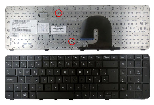 Teclado Para Portátil Hp Aelx7U00410 Aelx9P00210 639396-001 666001-001