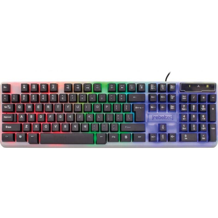 Teclado Para Jugadores Neon Iluminada