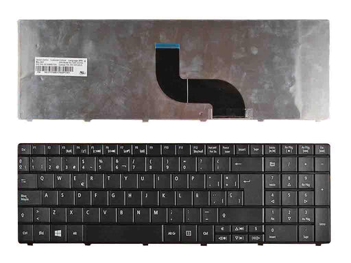Teclado Para Portátil Acer Tm8571 E1-521 E1-531 E1-531G E1-571 E1-571G Negro Win8 Versión 3) Nsk-Au01S Pk130C92S00 9Z.N3M82.11D