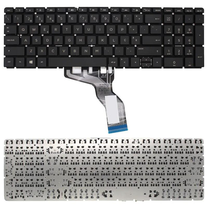 Teclado Para Portátil Hp 250 G6 255 G6 Omen 17 W00 17 W100 17 W200 (Intro Pequeño) Portugués