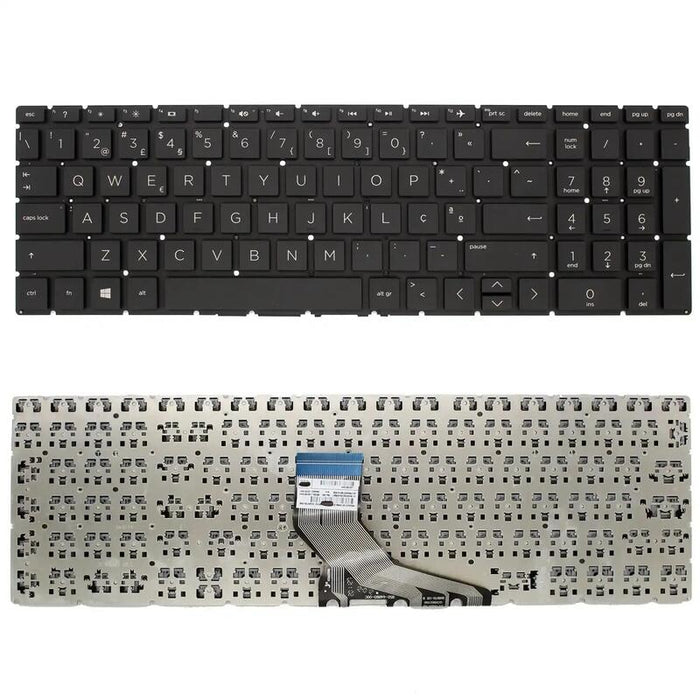 Teclado Para Portátil Hp 250 G7 255 G7 15 Da 15 Db 15 Dw 255 G7 256 G7 Nsk Xn4sc Negro Portugués