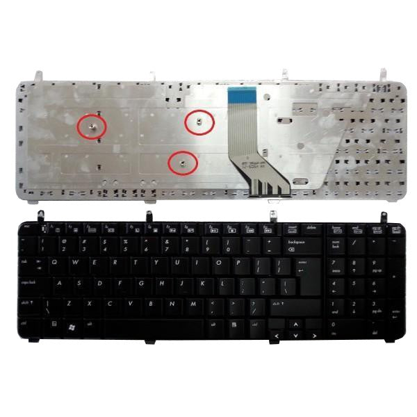 Teclado Para Portátil Hp Pavilion Dv7 Dv7-2000 Dv7-3000 Dv73100 Negro