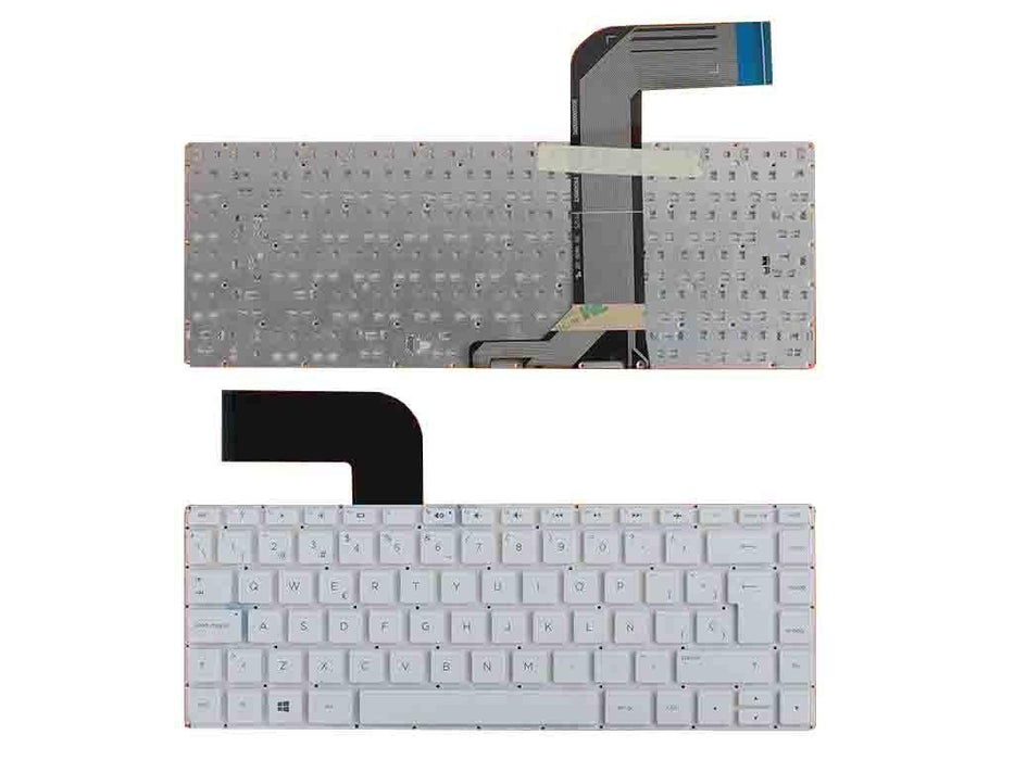 Teclado Para Portátil Hp Pavilion 14-V219Tx V245Tx V246Tx V034Tx Blanco