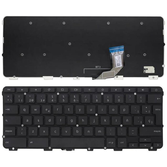 Teclado Para Portátil Lenovo N24 100e 300e Sn21d10345 9z.Ncnsn.A0s Negro