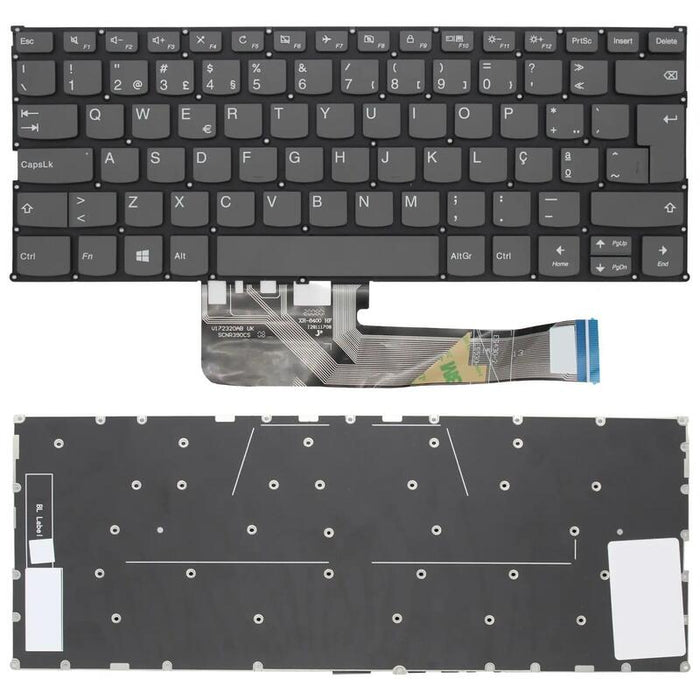 Teclado Para Portátil Lenovo Yoga 730 13ikb 730 13iwl Series Sn20q40620 En Portugués
