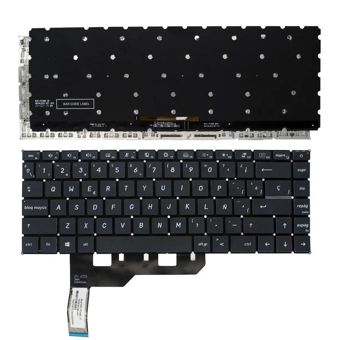 Teclado Para Portátil Msi Modern 15 A10m  15 A10ras  15 A10rb
